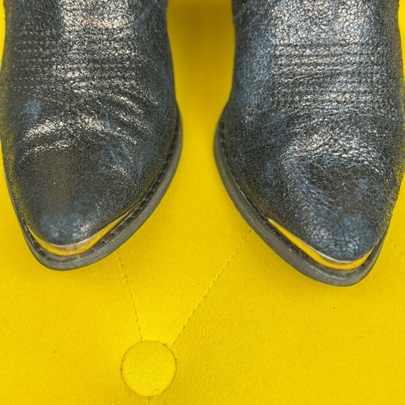 Reba Black Studded Boots Size 8M - Picture 12 of 14